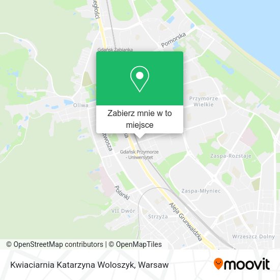 Mapa Kwiaciarnia Katarzyna Woloszyk