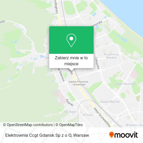 Mapa Elektrownia Ccgt Gdansk Sp z o O