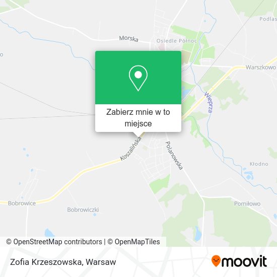 Mapa Zofia Krzeszowska