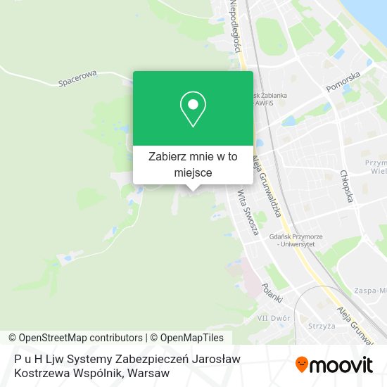 Mapa P u H Ljw Systemy Zabezpieczeń Jarosław Kostrzewa Wspólnik