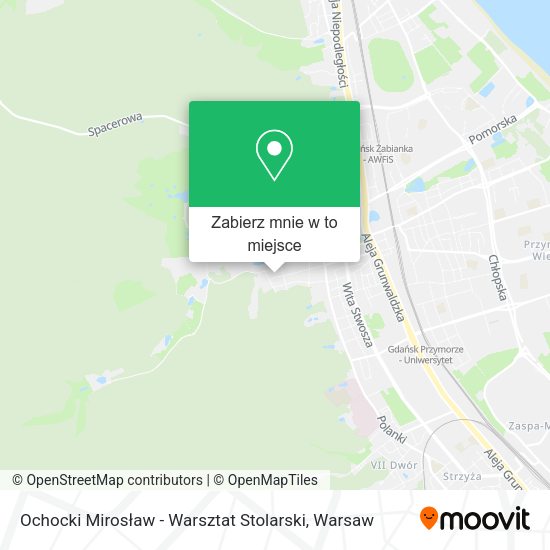 Mapa Ochocki Mirosław - Warsztat Stolarski