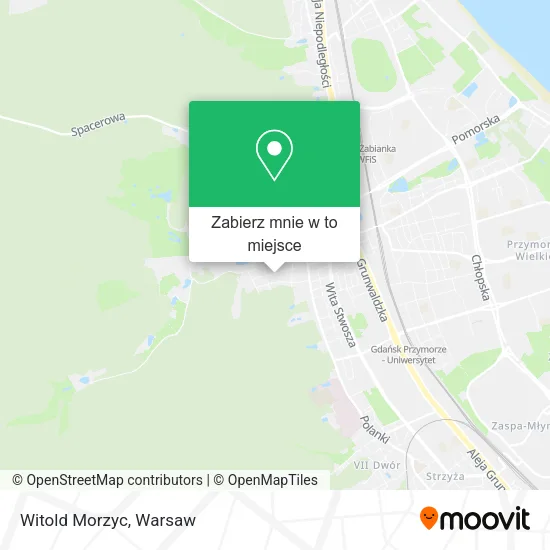 Mapa Witold Morzyc