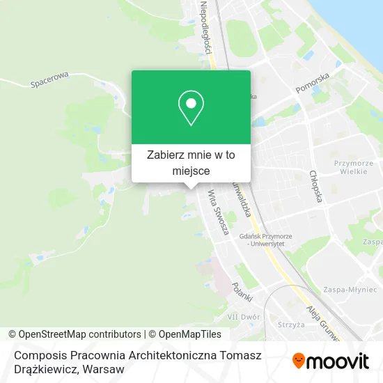 Mapa Composis Pracownia Architektoniczna Tomasz Drążkiewicz