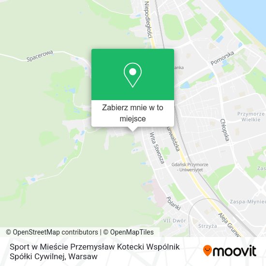 Mapa Sport w Mieście Przemysław Kotecki Wspólnik Spółki Cywilnej