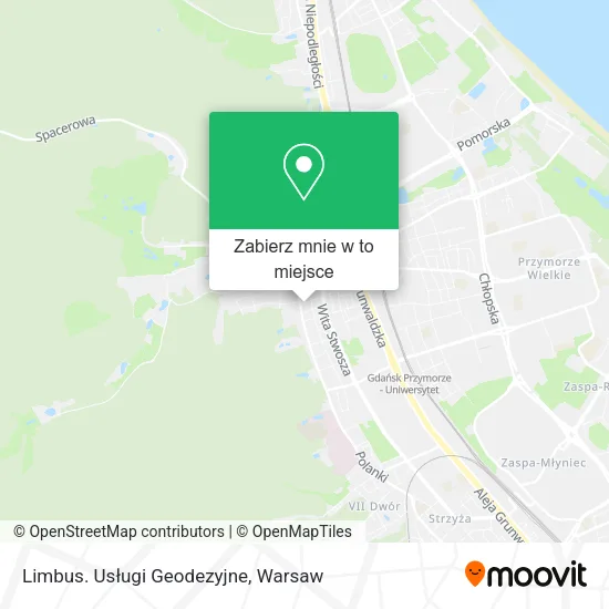Mapa Limbus. Usługi Geodezyjne