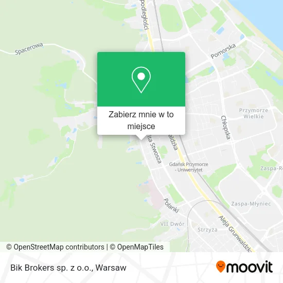 Mapa Bik Brokers sp. z o.o.