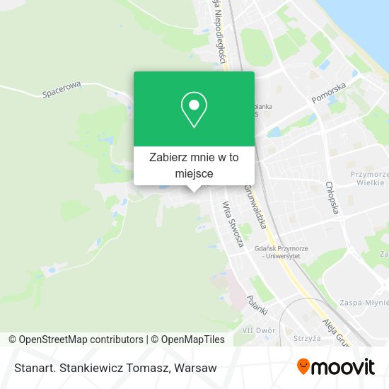 Mapa Stanart. Stankiewicz Tomasz