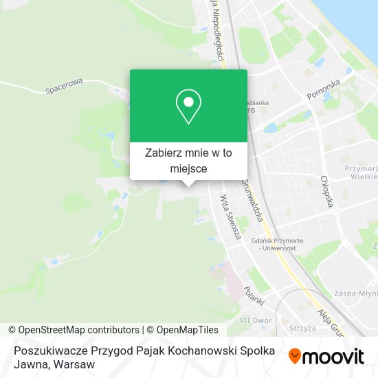 Mapa Poszukiwacze Przygod Pajak Kochanowski Spolka Jawna