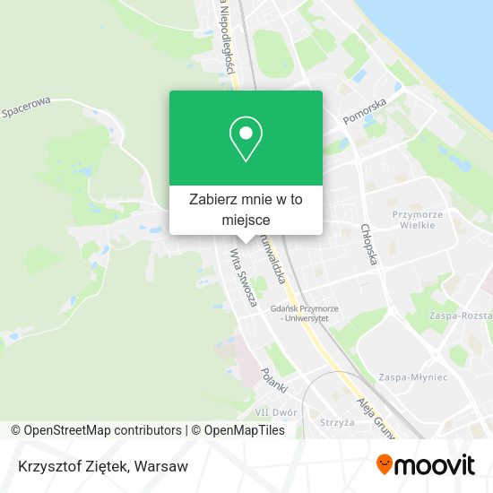 Mapa Krzysztof Ziętek