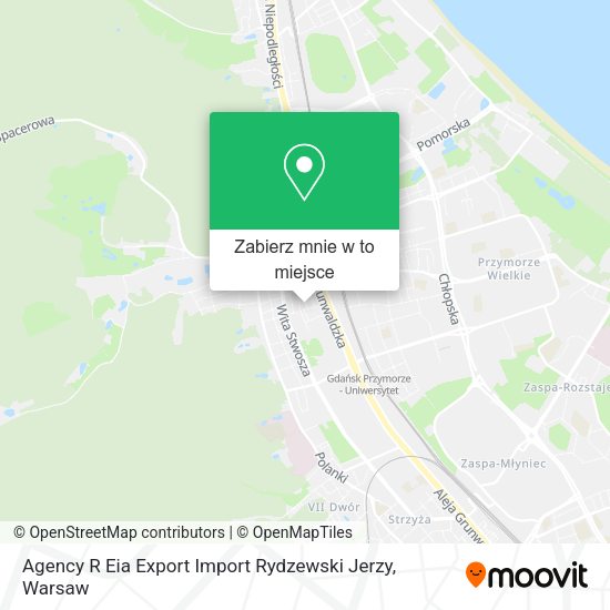 Mapa Agency R Eia Export Import Rydzewski Jerzy