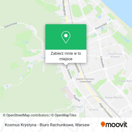 Mapa Kosmus Krystyna - Biuro Rachunkowe