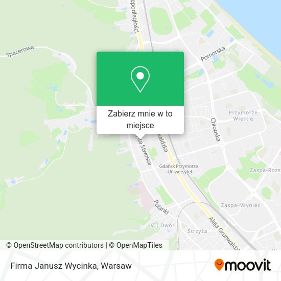 Mapa Firma Janusz Wycinka