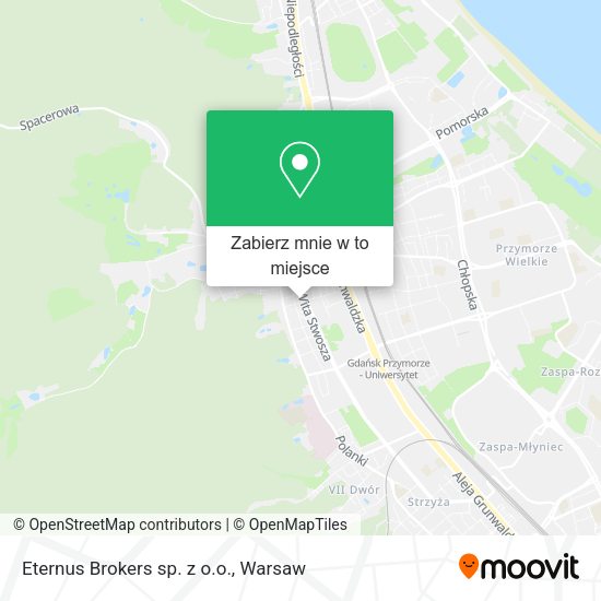 Mapa Eternus Brokers sp. z o.o.