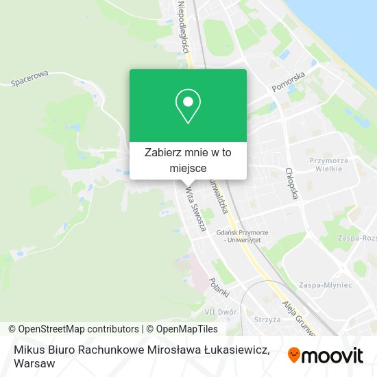 Mapa Mikus Biuro Rachunkowe Mirosława Łukasiewicz