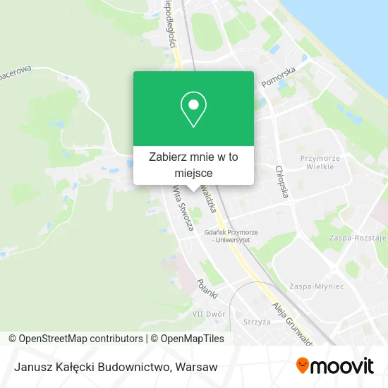 Mapa Janusz Kałęcki Budownictwo