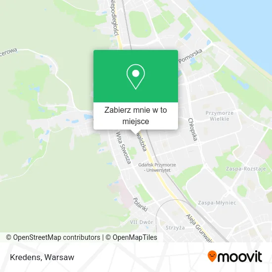 Mapa Kredens