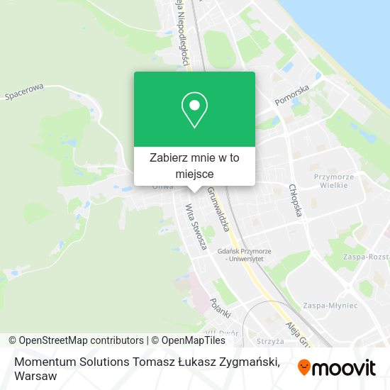 Mapa Momentum Solutions Tomasz Łukasz Zygmański