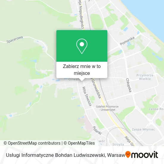 Mapa Usługi Informatyczne Bohdan Ludwiszewski