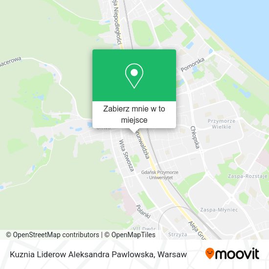 Mapa Kuznia Liderow Aleksandra Pawlowska