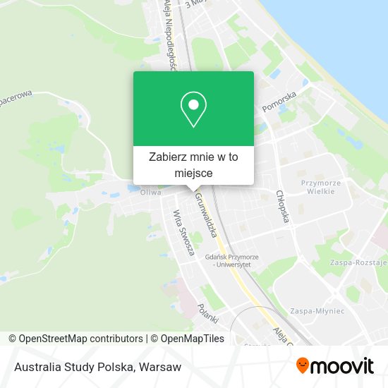 Mapa Australia Study Polska