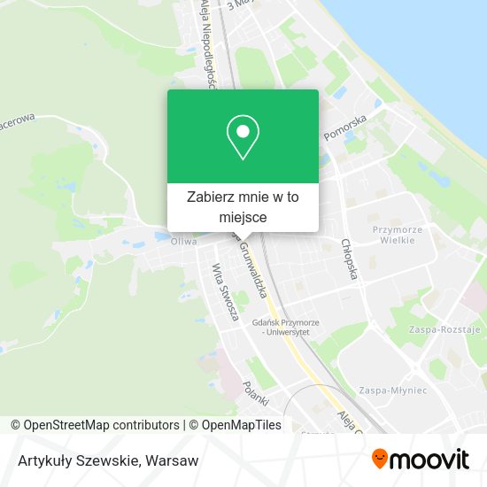 Mapa Artykuły Szewskie