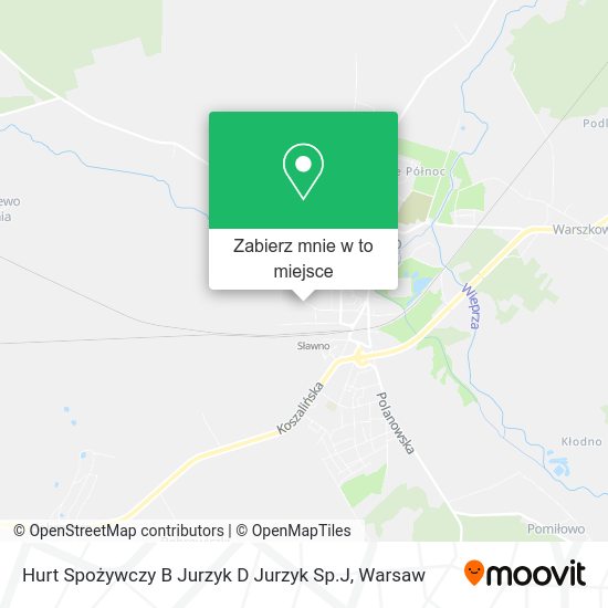 Mapa Hurt Spożywczy B Jurzyk D Jurzyk Sp.J