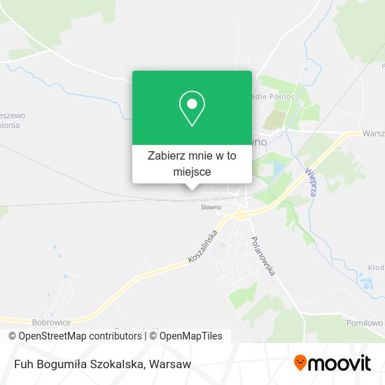 Mapa Fuh Bogumiła Szokalska