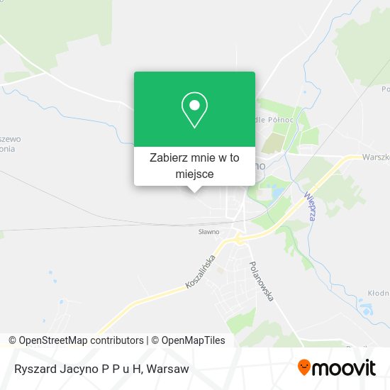 Mapa Ryszard Jacyno P P u H