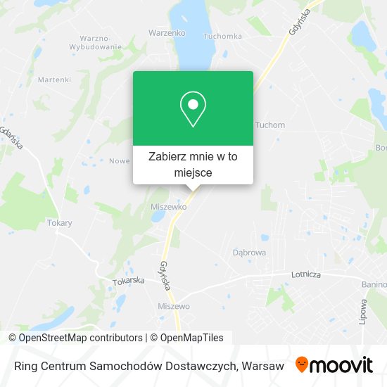 Mapa Ring Centrum Samochodów Dostawczych