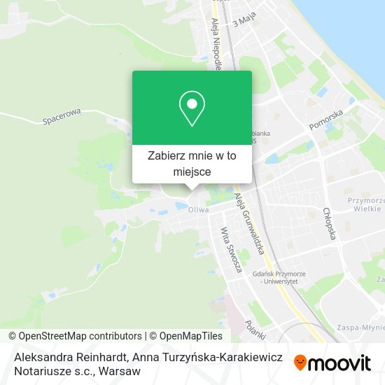 Mapa Aleksandra Reinhardt, Anna Turzyńska-Karakiewicz Notariusze s.c.