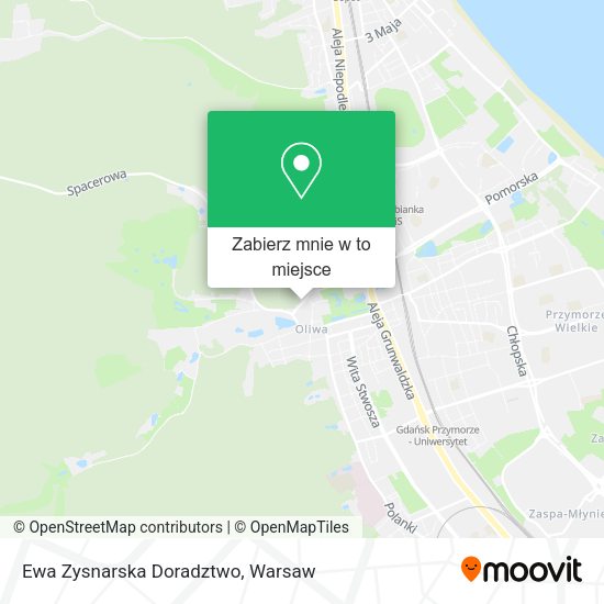 Mapa Ewa Zysnarska Doradztwo