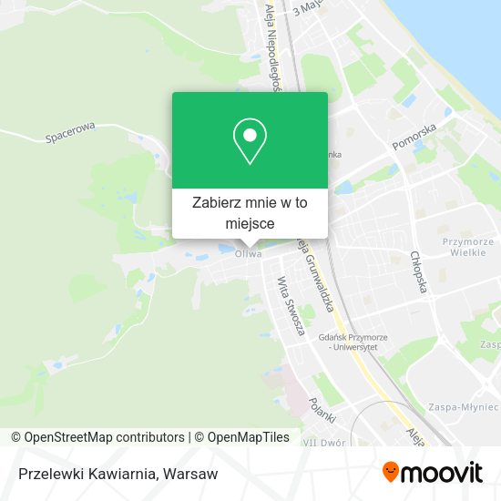 Mapa Przelewki Kawiarnia