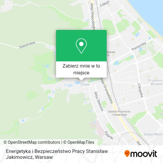 Mapa Energetyka i Bezpieczeństwo Pracy Stanisław Jakimowicz