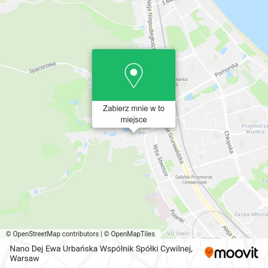 Mapa Nano Dej Ewa Urbańska Wspólnik Spółki Cywilnej