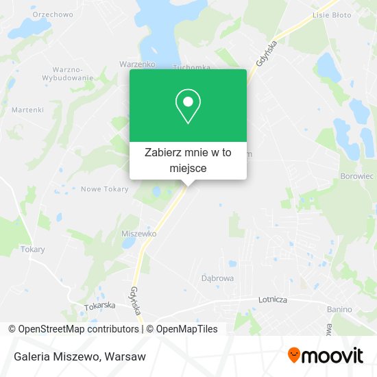 Mapa Galeria Miszewo