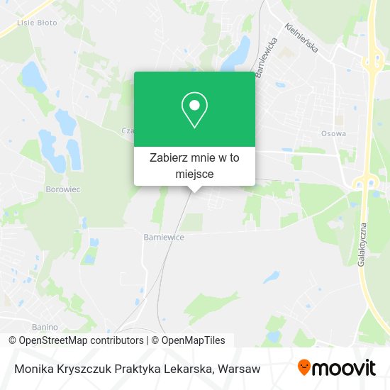 Mapa Monika Kryszczuk Praktyka Lekarska