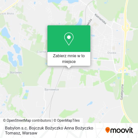 Mapa Babylon s.c. Bojczuk Bożyczko Anna Bożyczko Tomasz