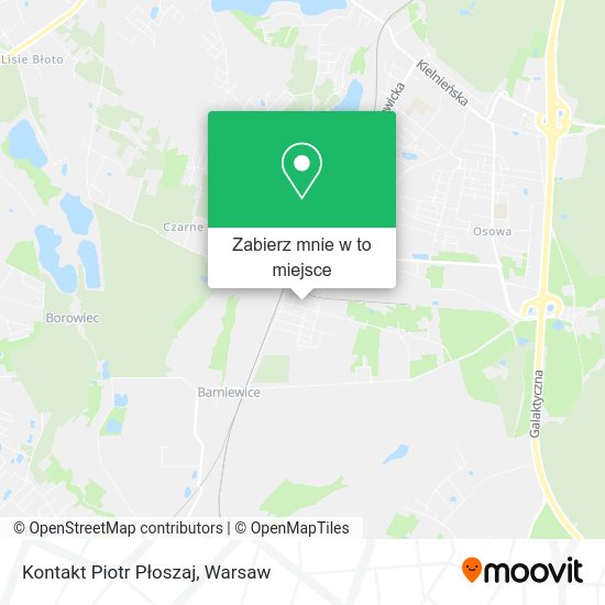 Mapa Kontakt Piotr Płoszaj