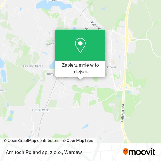 Mapa Amitech Poland sp. z o.o.