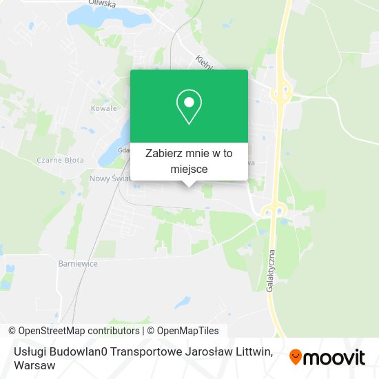 Mapa Usługi Budowlan0 Transportowe Jarosław Littwin