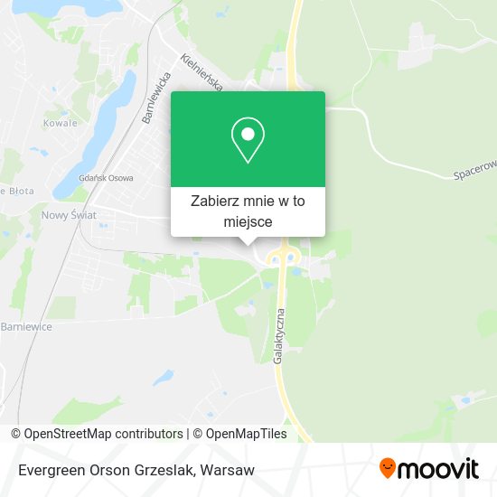 Mapa Evergreen Orson Grzeslak