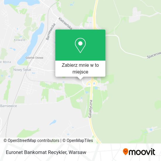 Mapa Euronet Bankomat Recykler