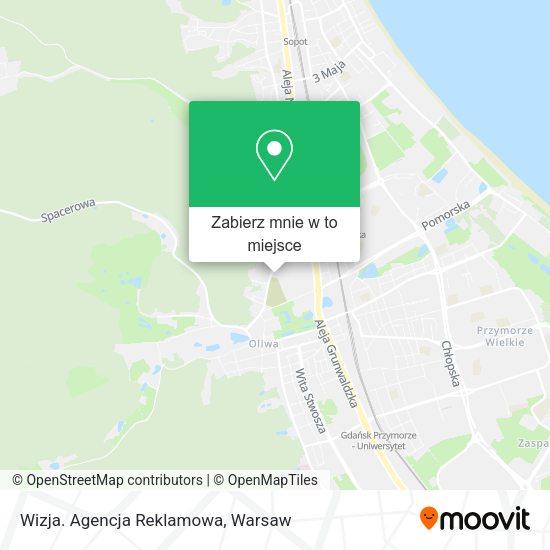 Mapa Wizja. Agencja Reklamowa