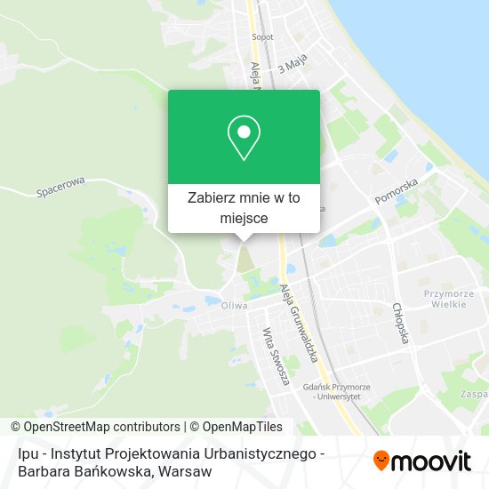 Mapa Ipu - Instytut Projektowania Urbanistycznego - Barbara Bańkowska