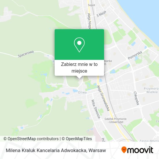 Mapa Milena Kraluk Kancelaria Adwokacka