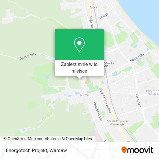 Mapa Energotech Projekt