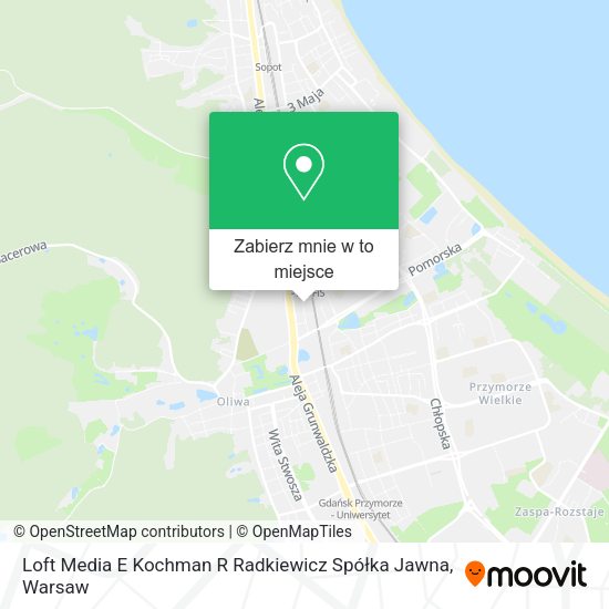 Mapa Loft Media E Kochman R Radkiewicz Spółka Jawna