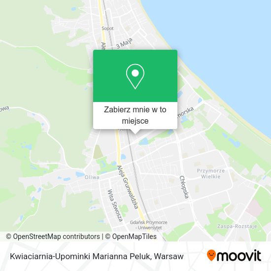 Mapa Kwiaciarnia-Upominki Marianna Peluk