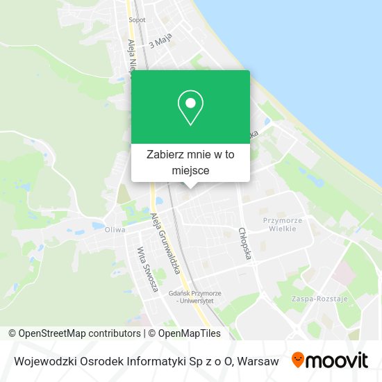 Mapa Wojewodzki Osrodek Informatyki Sp z o O