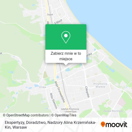 Mapa Ekspertyzy, Doradztwo, Nadzory Alina Krzemińska-Kin